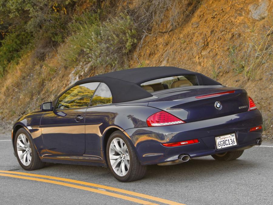  BMW 650i Convertible 2008 года  (US) (фото 10 из 11)